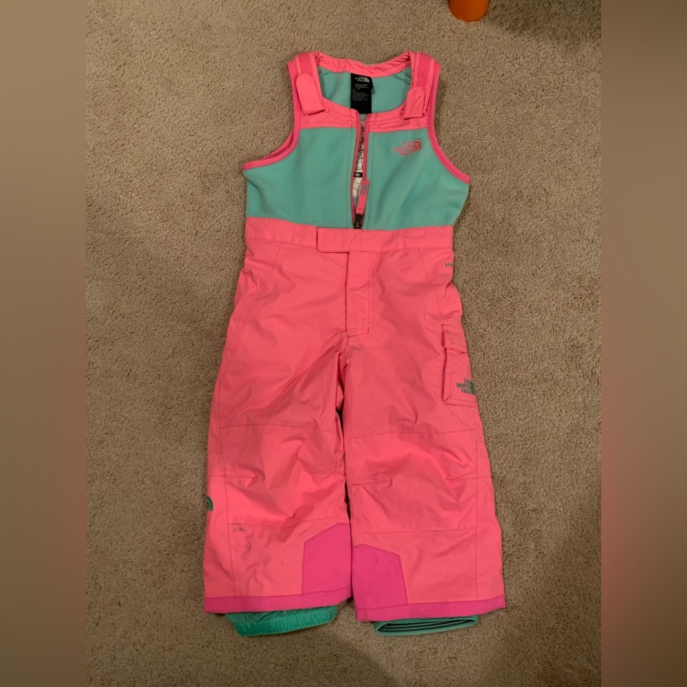 2t childrens snow bibs